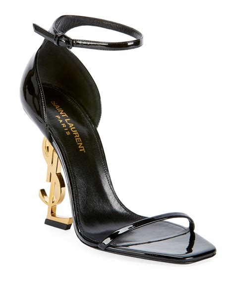 ysl heeled sandals|ysl sandal heels price.